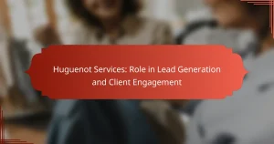 Huguenot Services: Role in Lead Generation and Client Engagement